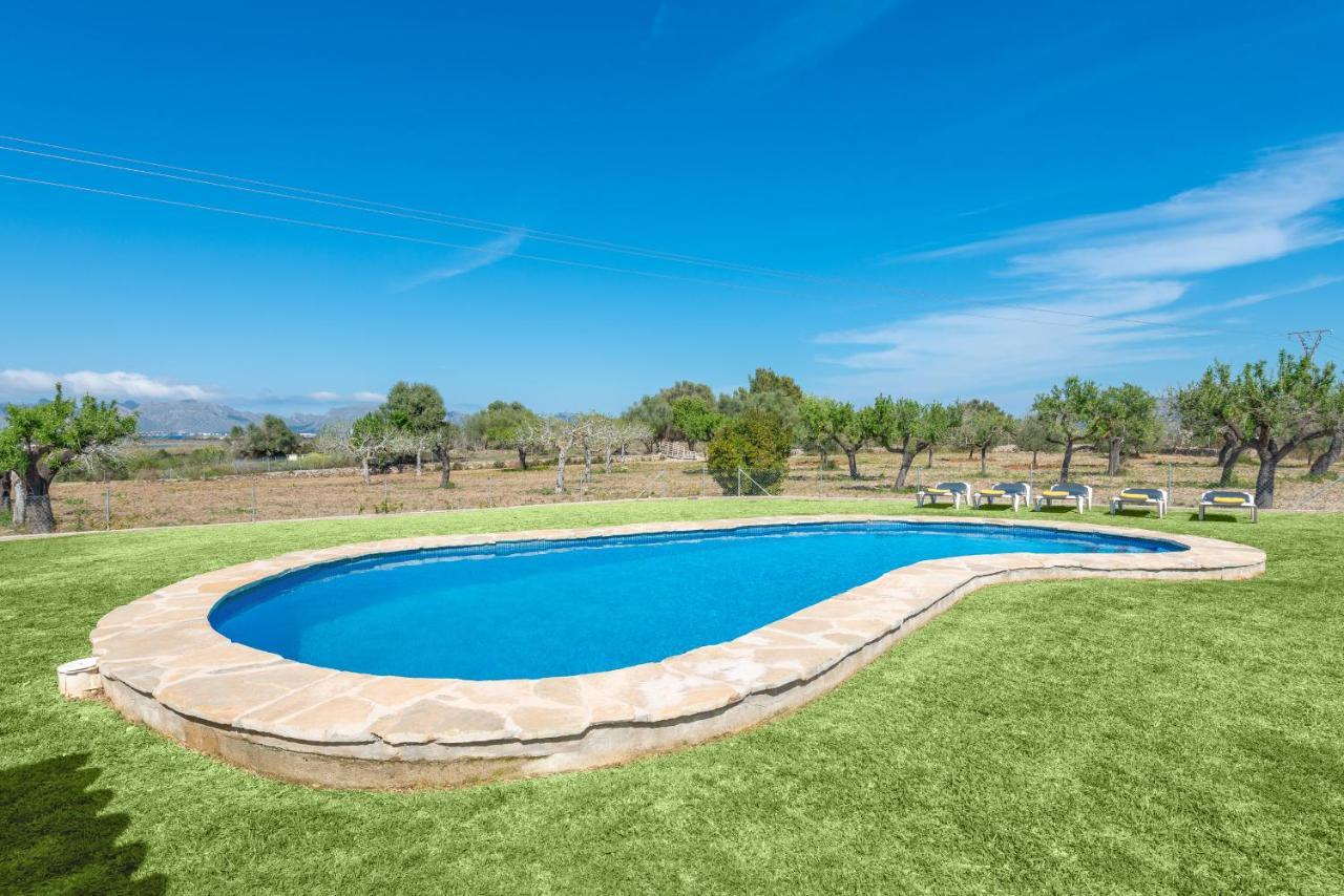 Villa Pou D,Ambroitx, Pool And Sea Views In Alcudia Экстерьер фото