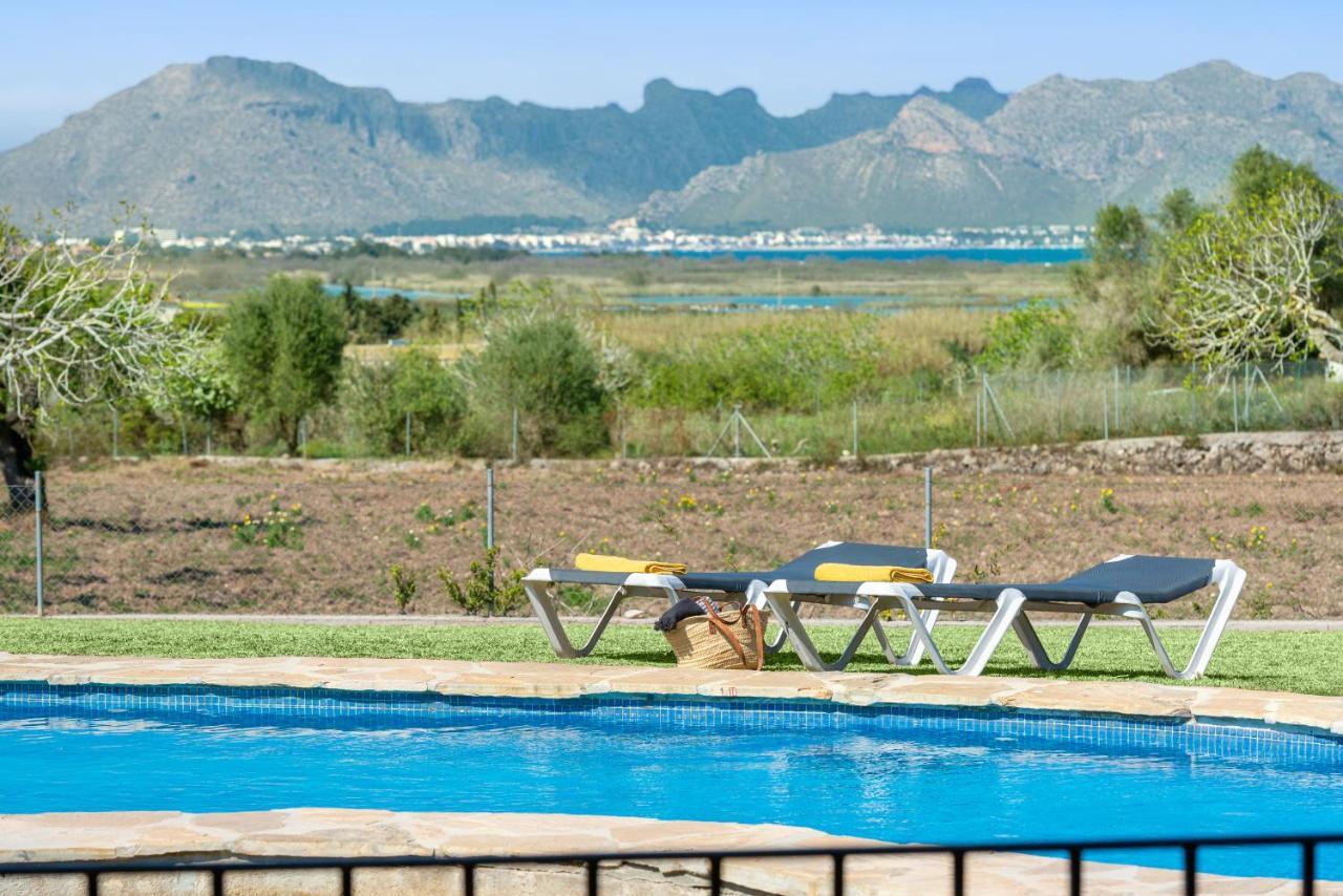 Villa Pou D,Ambroitx, Pool And Sea Views In Alcudia Экстерьер фото