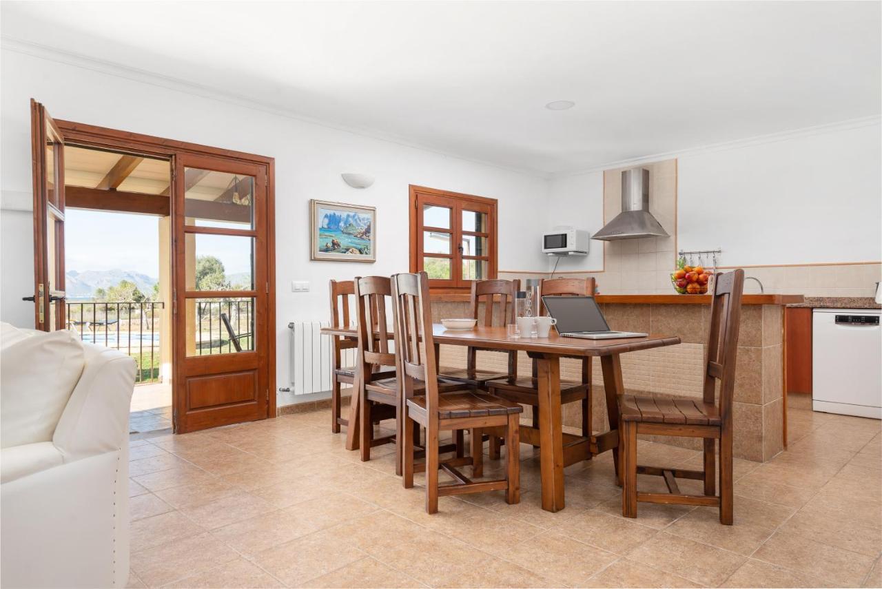 Villa Pou D,Ambroitx, Pool And Sea Views In Alcudia Экстерьер фото
